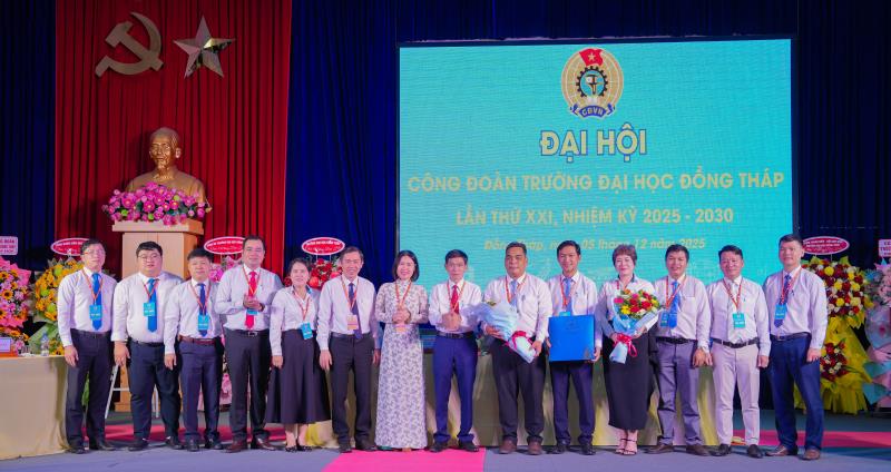 Đại hội đại biểu Công đoàn Trường Đại học Đồng Tháp lần thứ XXI, nhiệm kỳ 2025 - 2030